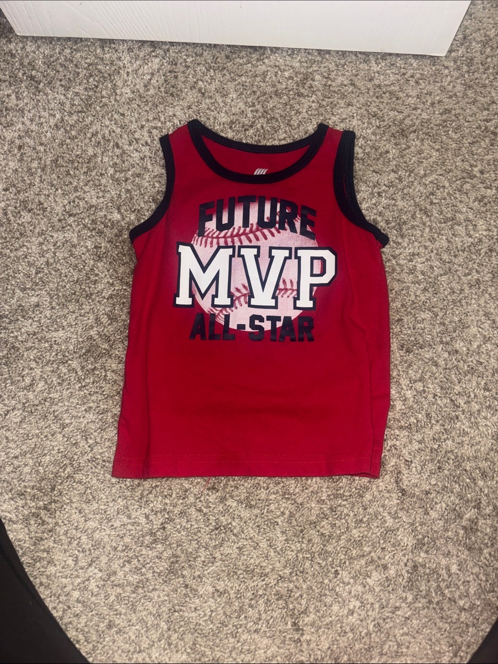 Kids' Red 'Future MVP All-Star' Tank Top